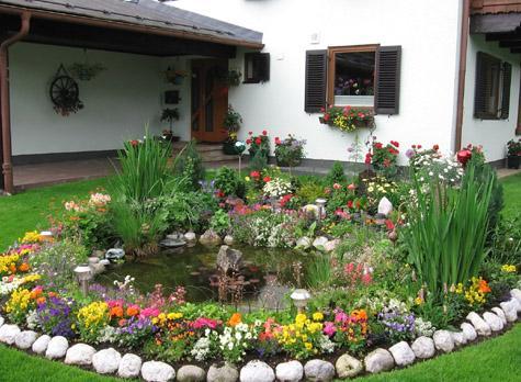 Дизайнът на малката градина