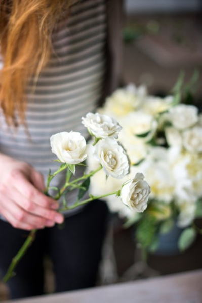Направи Си Сам булчински Букет от свежи цветя - как да направите красива композиция